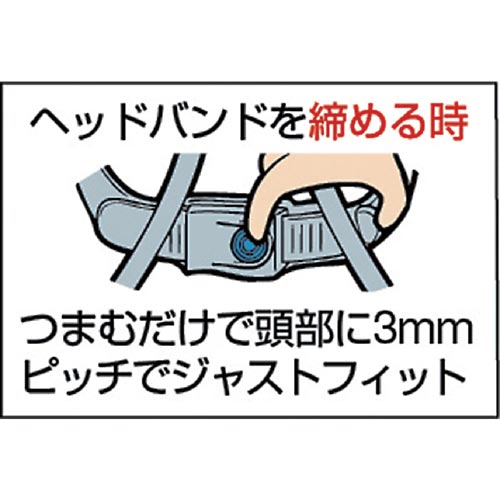 TRUSCOヘルメット高通気性型ブルー