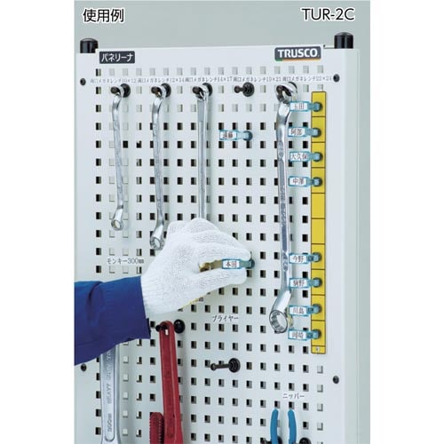 ライトパンチングパネルパネリーナ両面式キャスター付