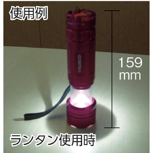 LEDライトランタンタイプ100ルーメンレッド