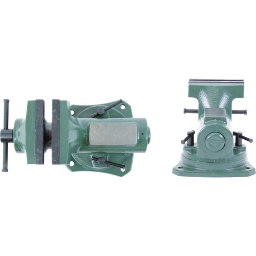 回転台付バイス(軽作業用)100mm