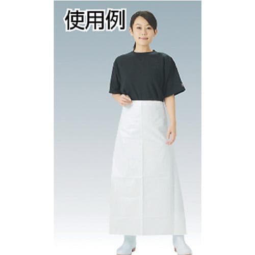 ポリウレタン前掛エプロン腰下