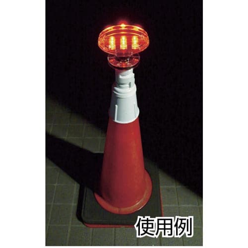 ソーラーLED工事灯グリーン