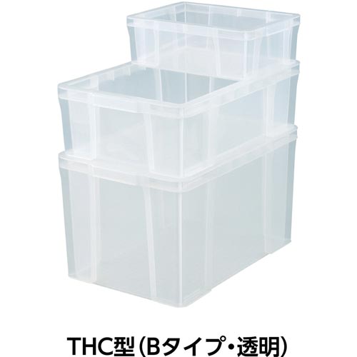 トラスコ中山 tr-3907295 TRUSCO THC型コンテナ 有効内寸442X298X170 透明 (tr3907295