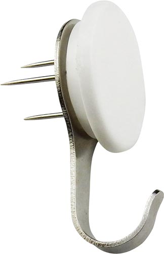 3本針式ピンフック 耐荷重7kg 2個入