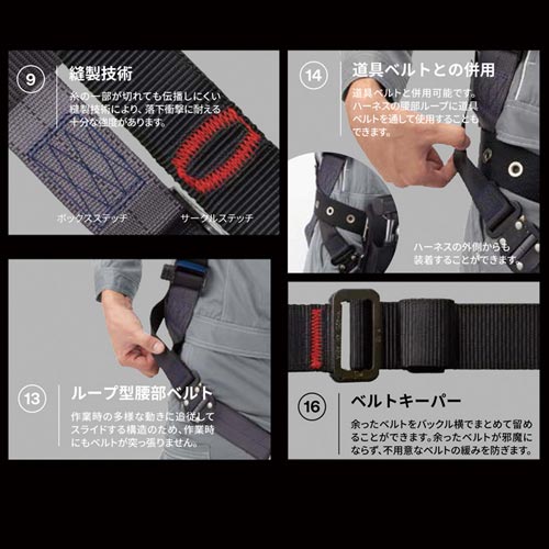 3M プロテクタ フルハーネス M/L 1本