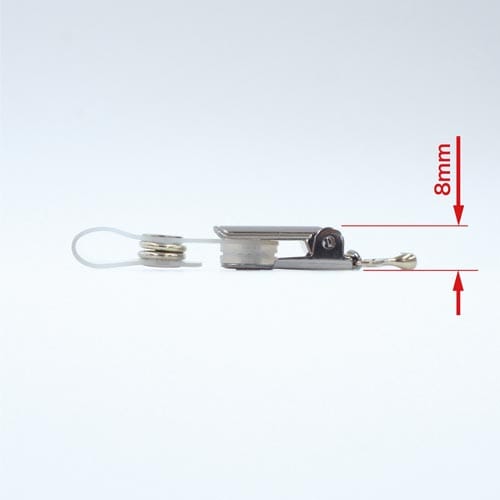 名札用クリップ金属タイプ 10個入×2