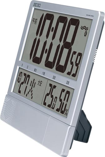 プログラム機能付電波時計 SQ434S