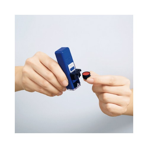 ハンコベンリ専用朱肉カートリッジ(2個入)