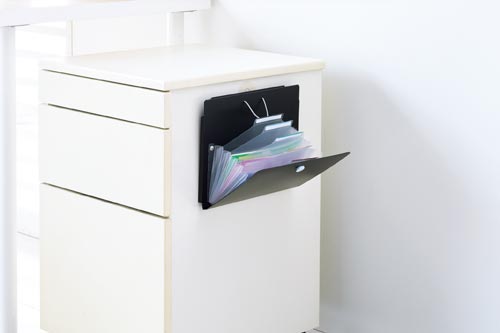 ウォールドキュメントファイル A5 黒 3冊