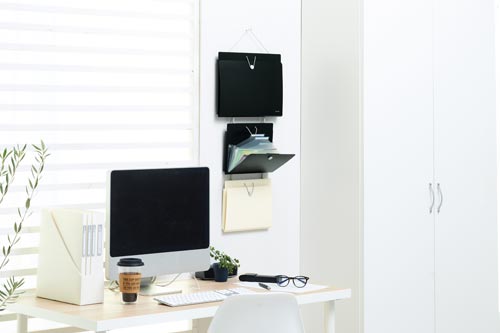 ウォールドキュメントファイル A5 黒 3冊