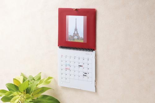 リヒトラブ カレンダーｗｉｔｈフォトフレーム カウネット