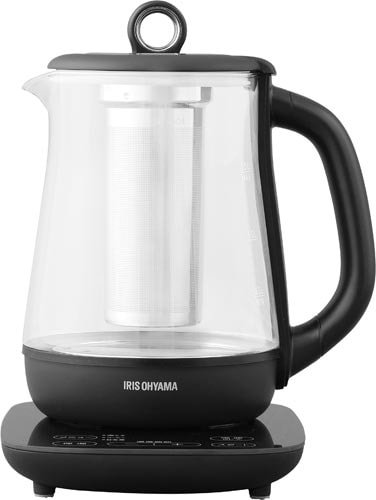 ガラスケトル 温度調整付 IKE−G1500T−B