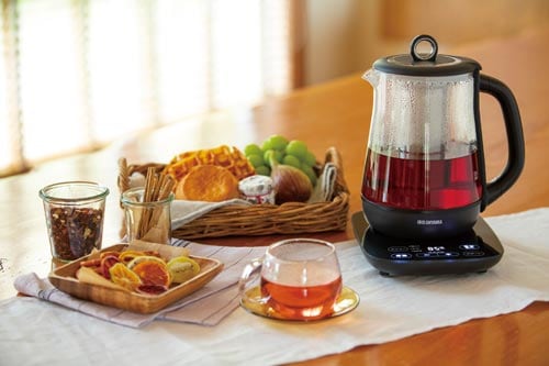 ガラスケトル 温度調整付 IKE−G1500T−B