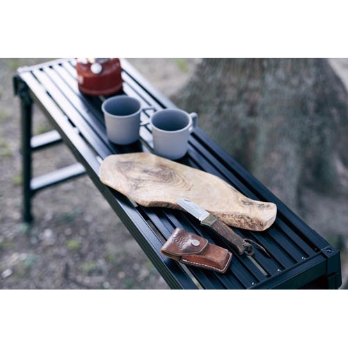 アルミ足場台ブラック 75cm