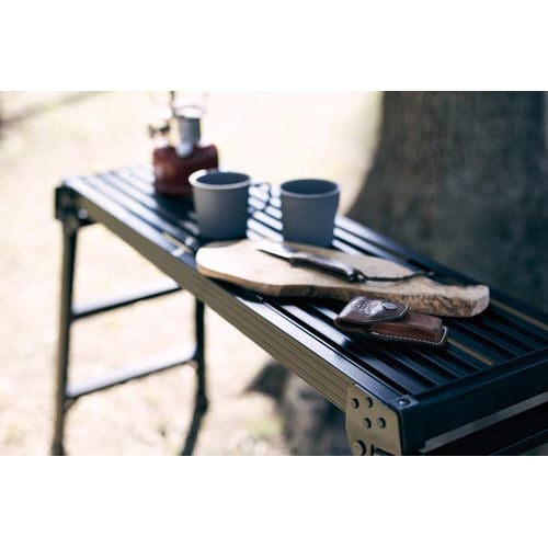 アルミ足場台ブラック 75cm