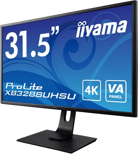 31.5型ワイド液晶モニタXB3288UHSU黒