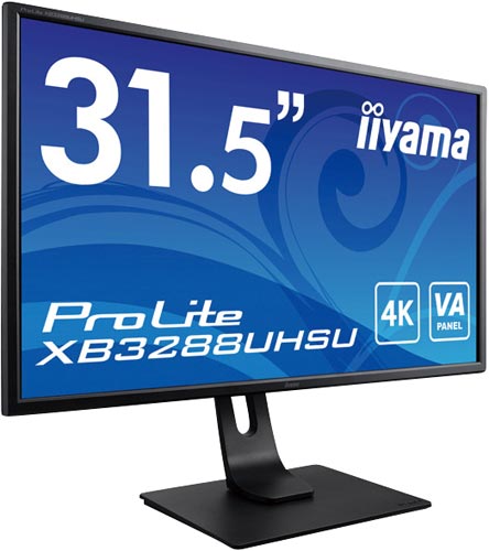 31.5型ワイド液晶モニタXB3288UHSU黒