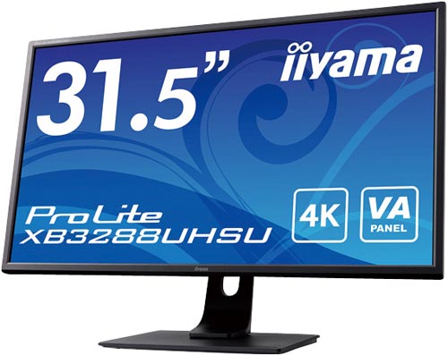 31.5型ワイド液晶モニタXB3288UHSU黒