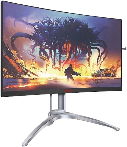 27型ワイド144HzWQHD液晶モニタ黒