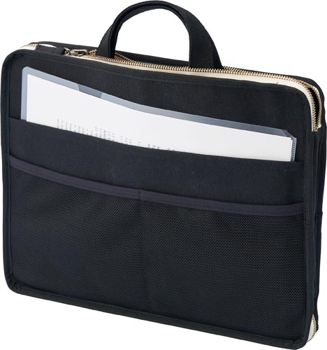 HINEMO スタンドポーチL ネイビー