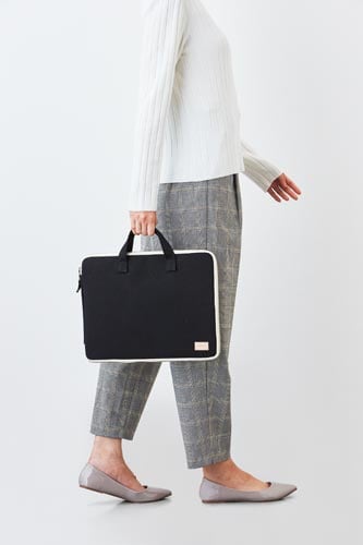 HINEMO スタンドポーチL ネイビー