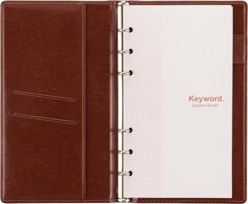 キーワード バイブルシステム手帳 ネイビー