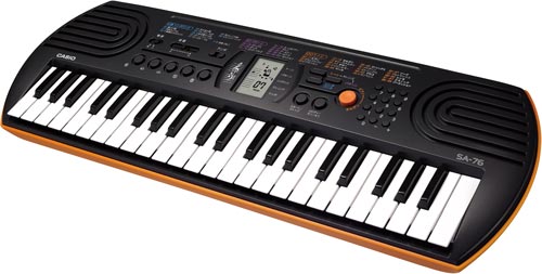 [新品未使用] CASIO SA-76 キーボード