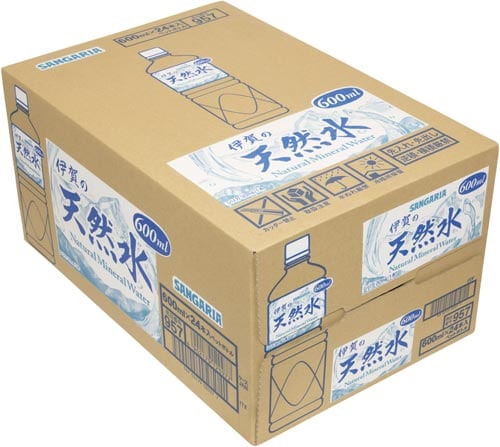 伊賀の天然水 600ml 24本