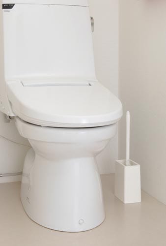 Satto スリムトイレブラシ ケース付