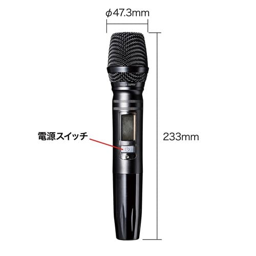 ワイヤレスマイク(MM−SPAMP10用)