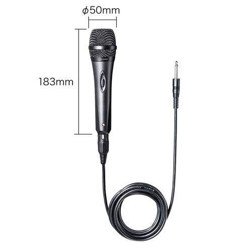 ハンドマイク(有線タイプ・MM−SPAMP10用)