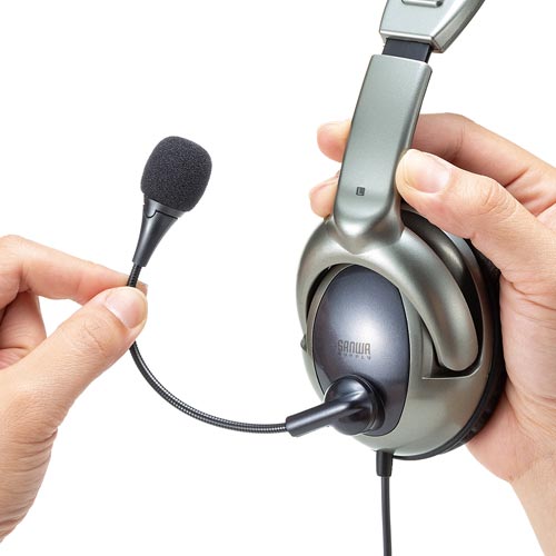 USBヘッドセット MM−HSU10GM