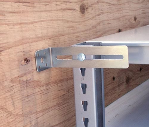 FKN・FKCB軽量ラック壁面固定金具A付4個入