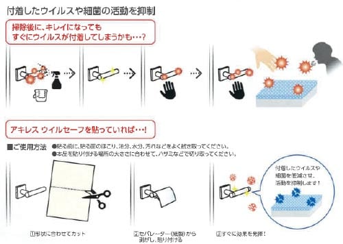 アキレスウイルセーフ A4サイズ 5枚入