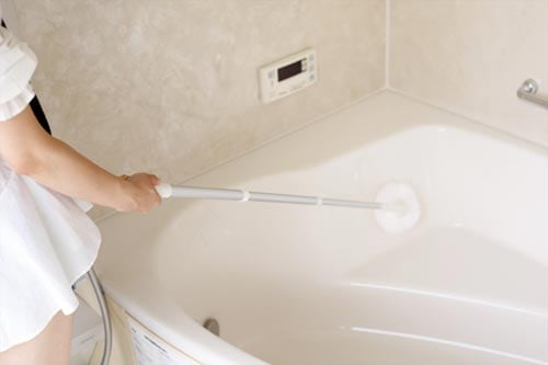 サット 伸縮アルミハンドル3段 ホワイト