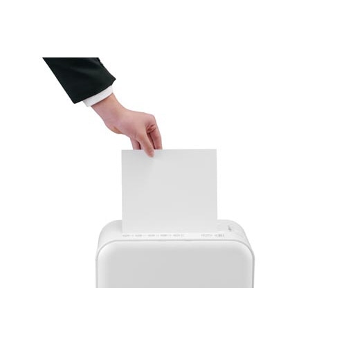 超静音シュレッダー マイクロクロスカット ホワイト