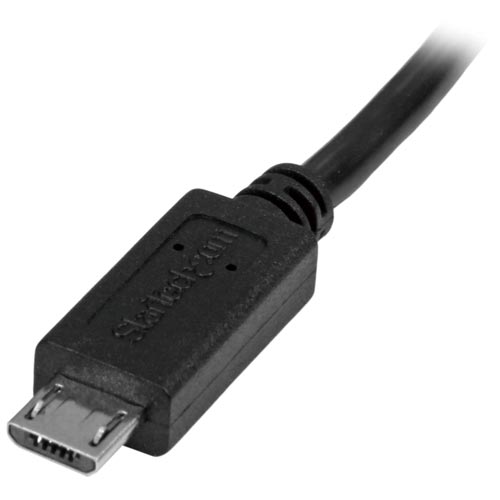 USB Micro−B 延長ケーブル 0.5m