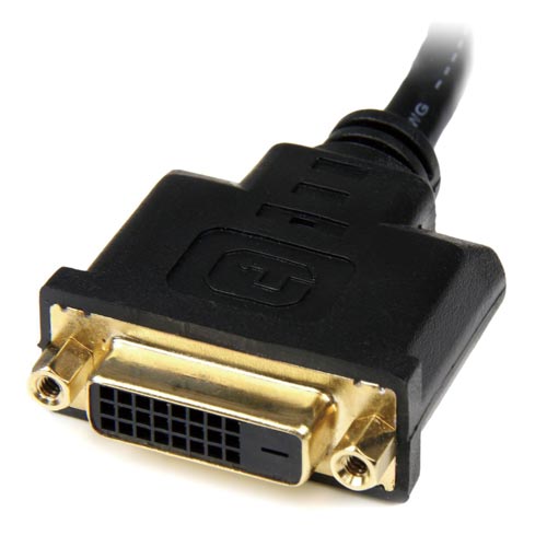 20cm HDMI−DVI−D変換ケーブル