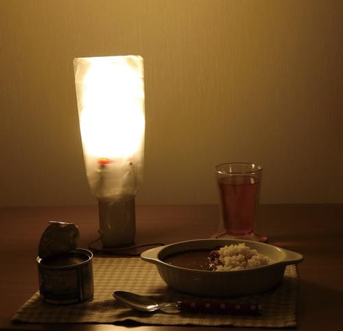 手回し充電ライト