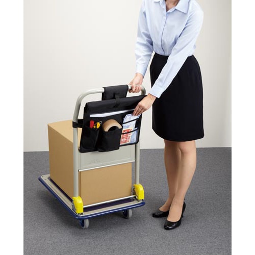 中身が落ちない台車用バッグ×5個