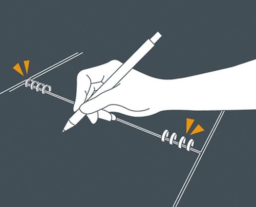 テフレ−ヌハンディ用リ−フ 方眼