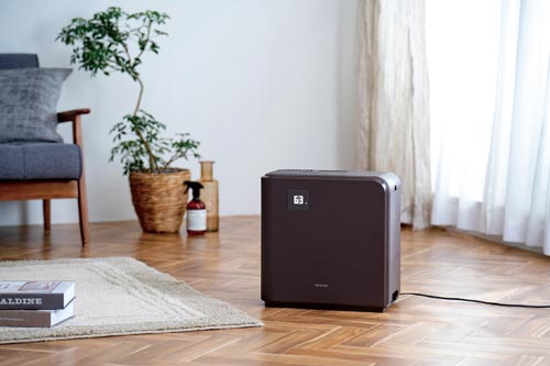 アイリスオーヤマ 気化ハイブリッド式加湿器 カウネット