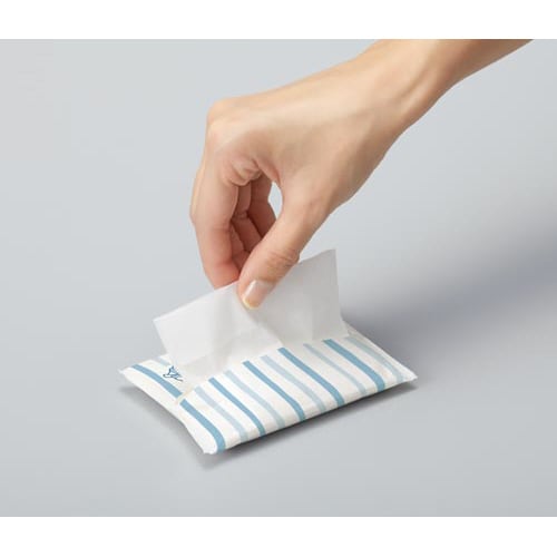 携帯できるペーパーハンドタオル 20パック入×5