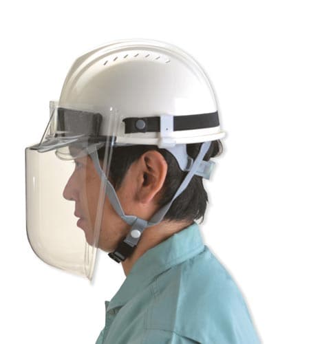 ヘルメット用フェイスシールド 5個セット