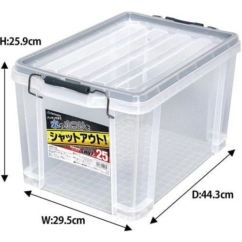 防水シールドコンテナ (約21L)×6