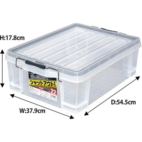 防水シールドコンテナ (約23L)×5
