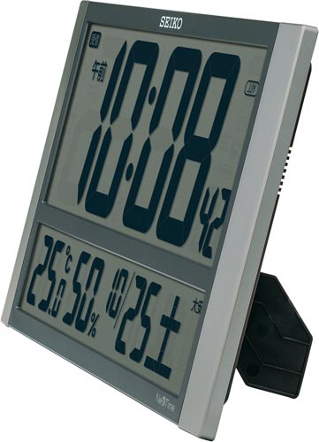 NEXTIMEハイブリッド電波時計ZS450S