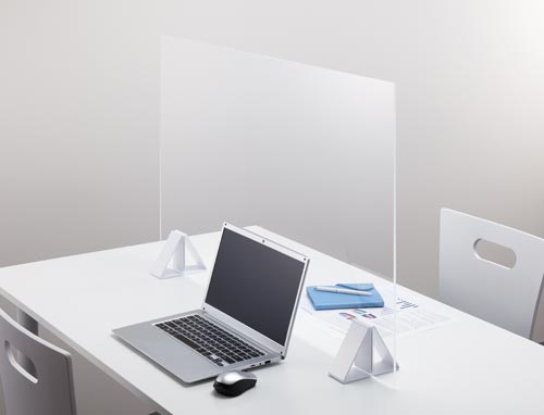 飛沫防止パネル用スタンド 1セット(6個入)