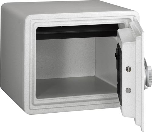 テンキー式耐火金庫 14L ホワイト