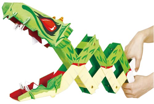 マジックハンド工作キットかみつきドラゴン